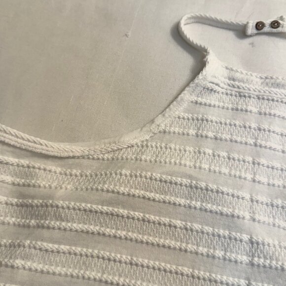 Free People Beach Halter top, White cotton, Size: XS, NWOT - Picture 5 of 5